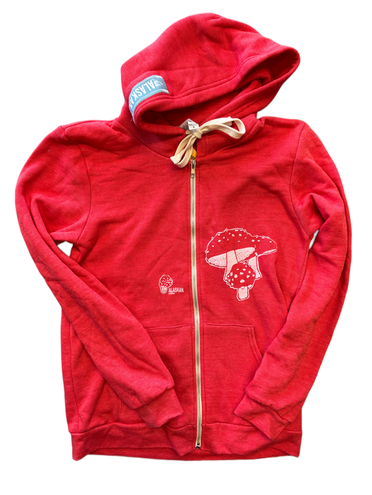 Mushroom Hoodie (Amanita red)