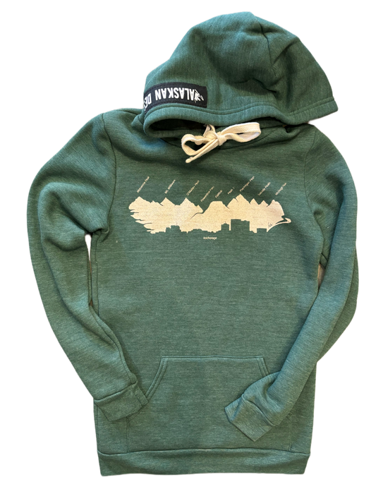 Front Range Hoodie ("Chugach Forest" Green)