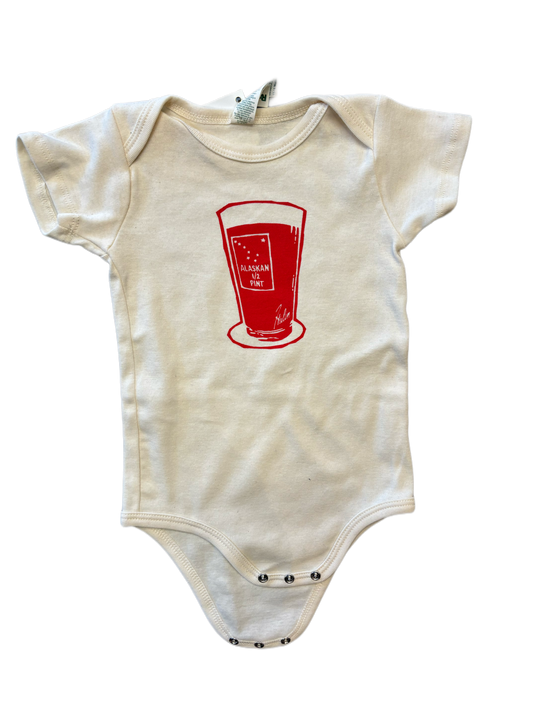 AK 1/2 Pint Onesie (Cream)